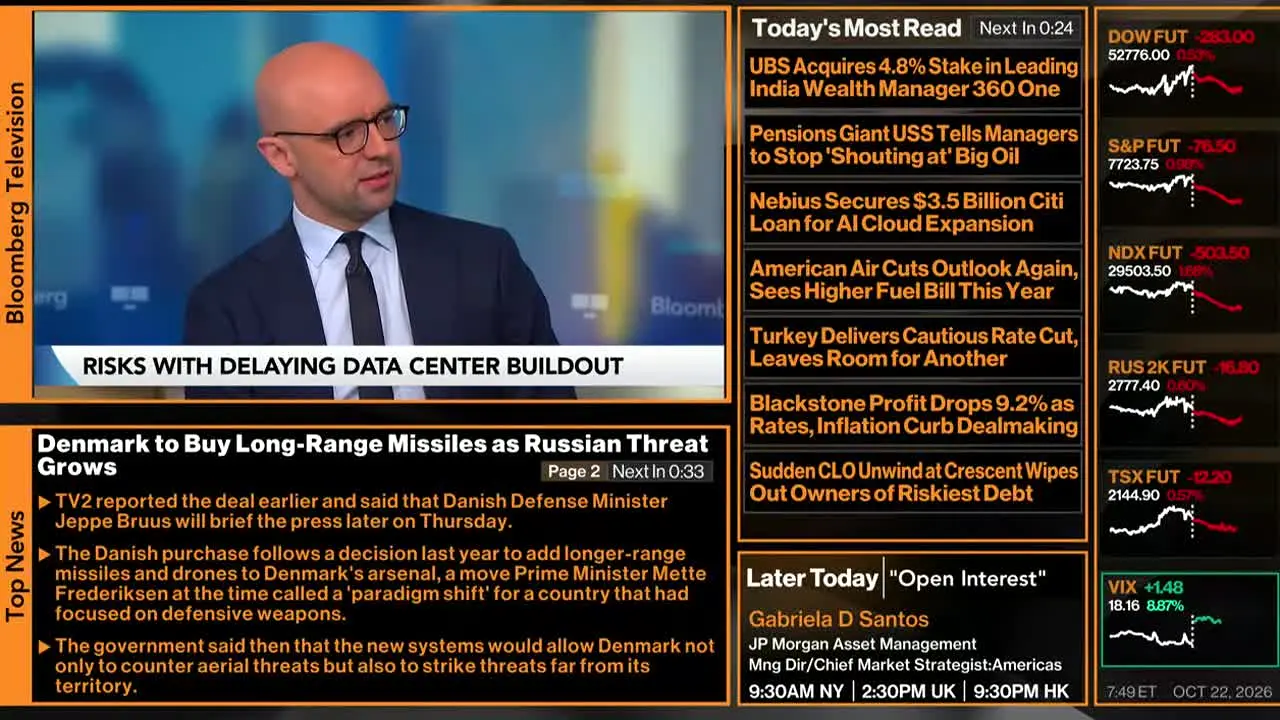 Bloomberg TV+ in diretta