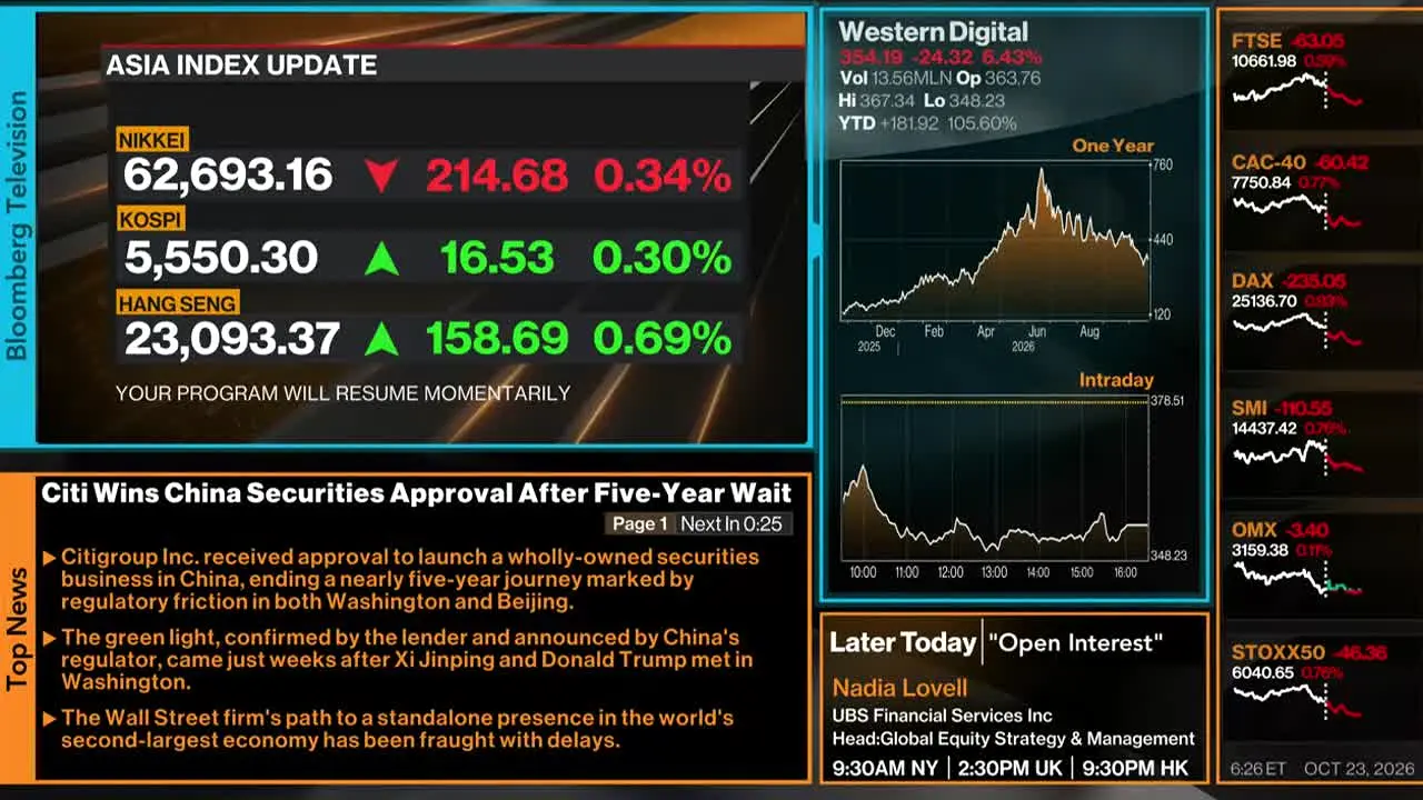 Bloomberg TV+ en vivo