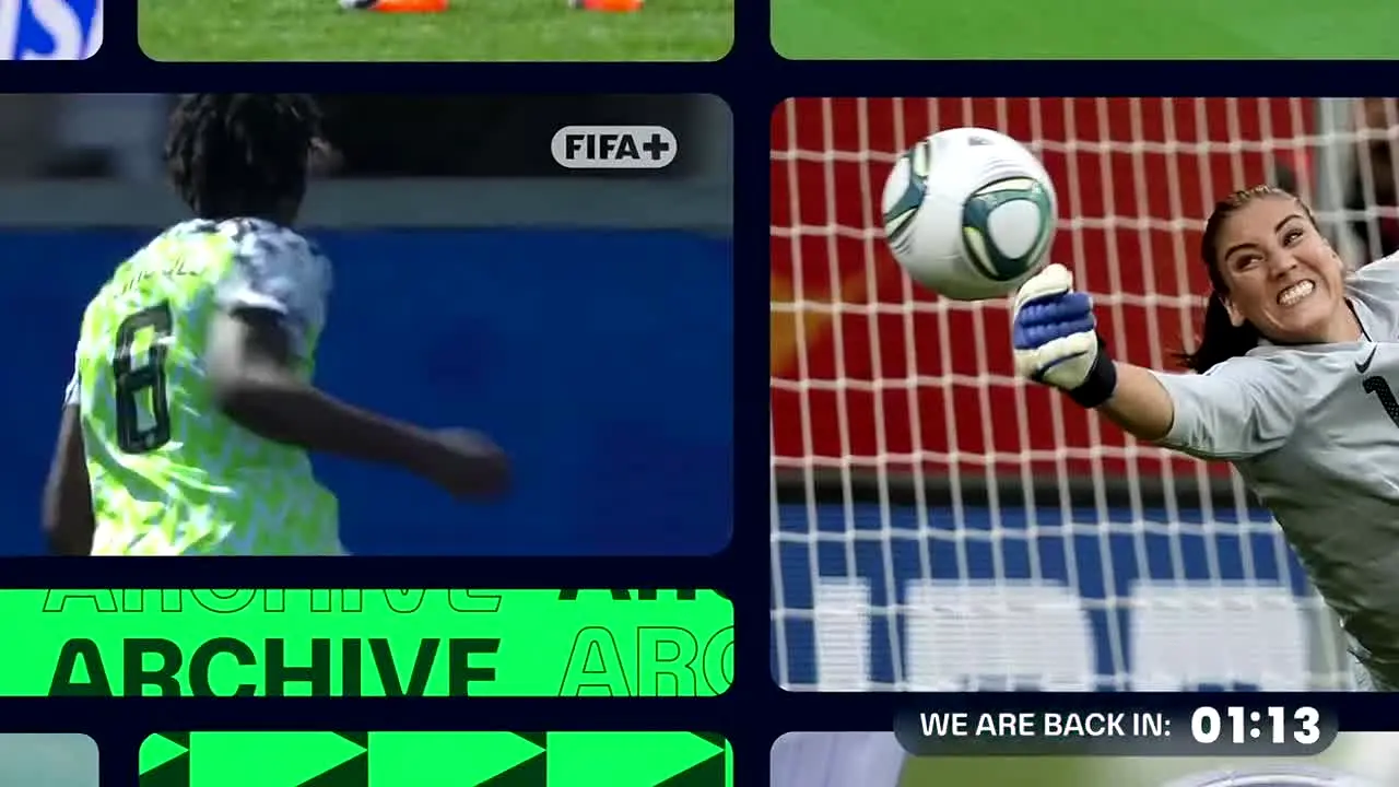 FIFA+ in diretta