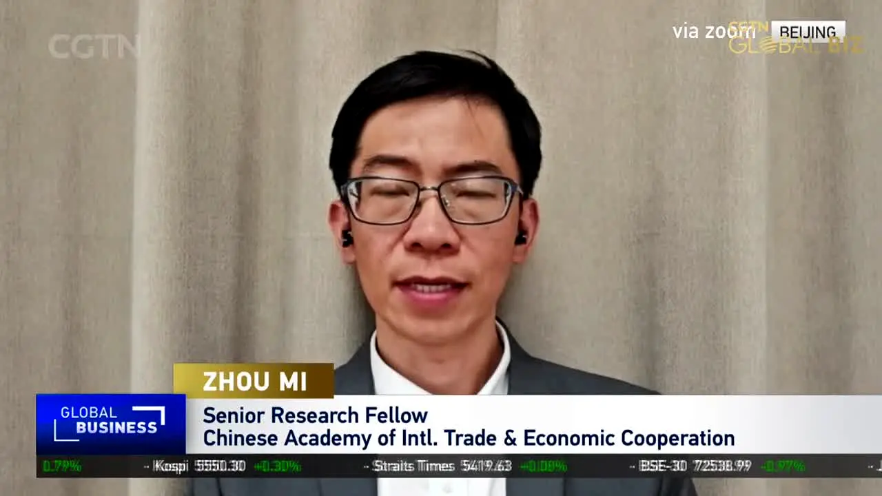 CGTN Global Biz live