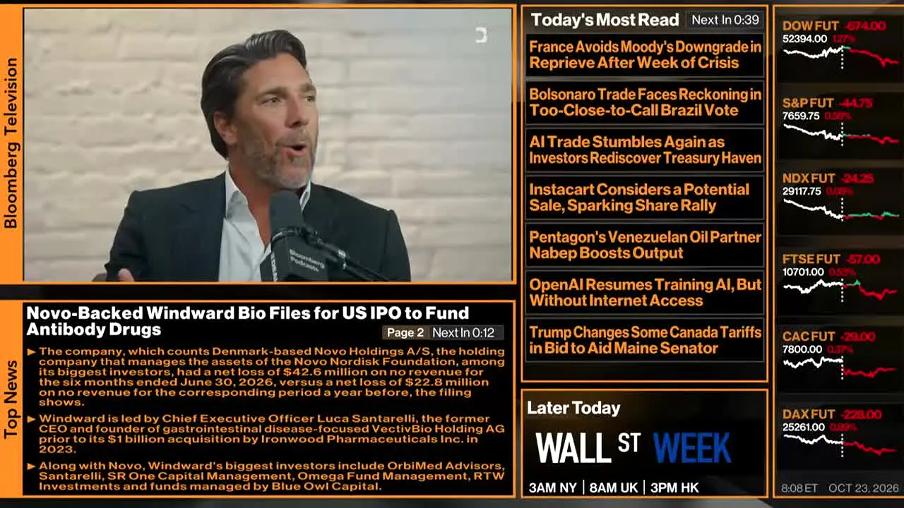 Bloomberg TV+ en vivo