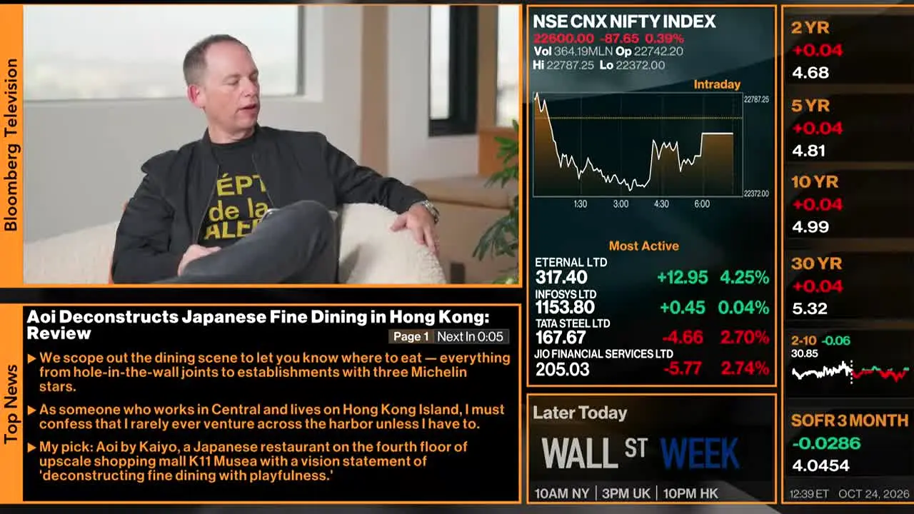 Bloomberg TV+ live