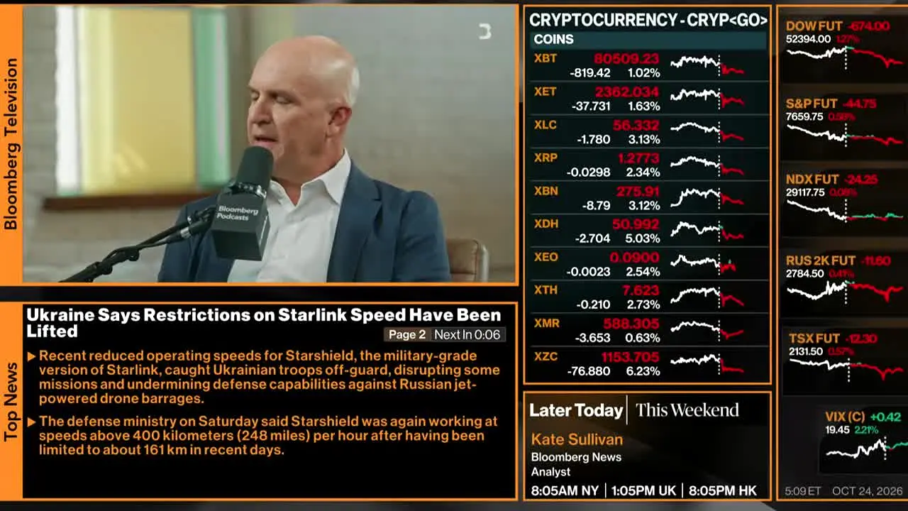 Bloomberg TV+ en direct
