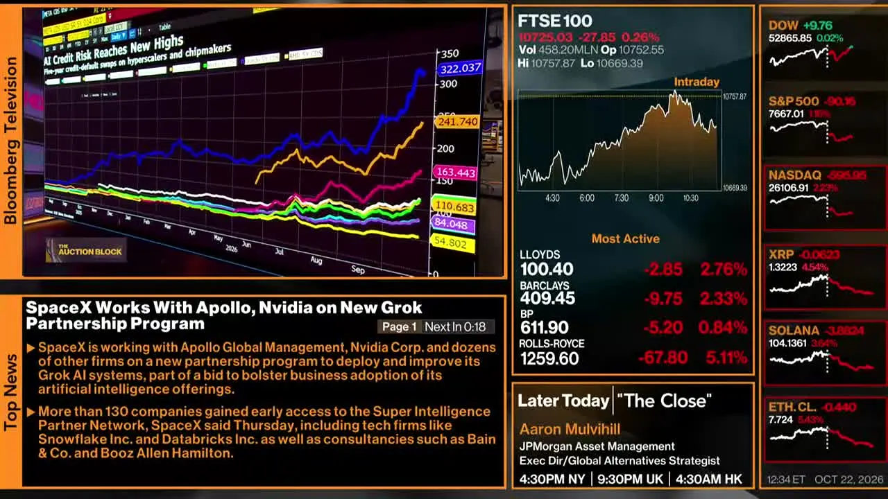 Bloomberg TV+ live