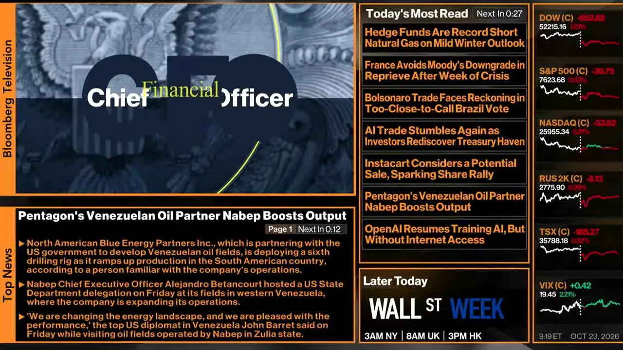 Bloomberg TV+ live