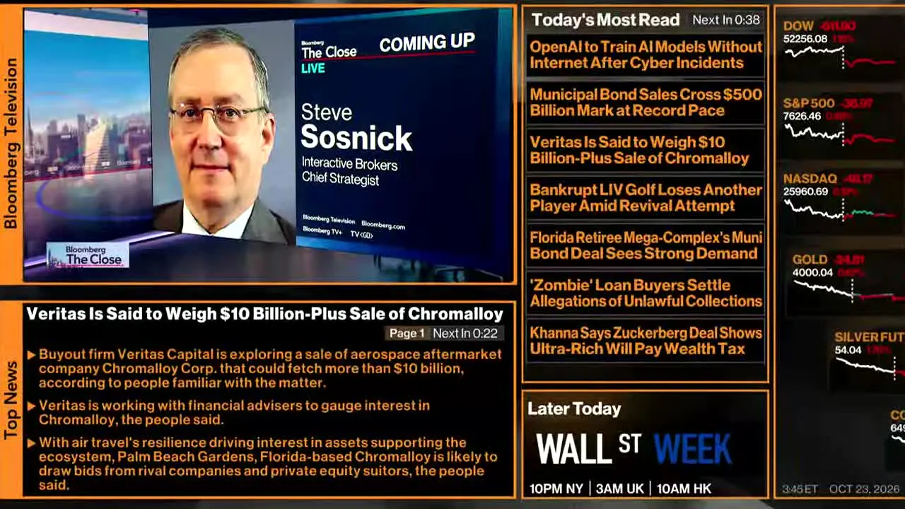 Bloomberg TV+ live