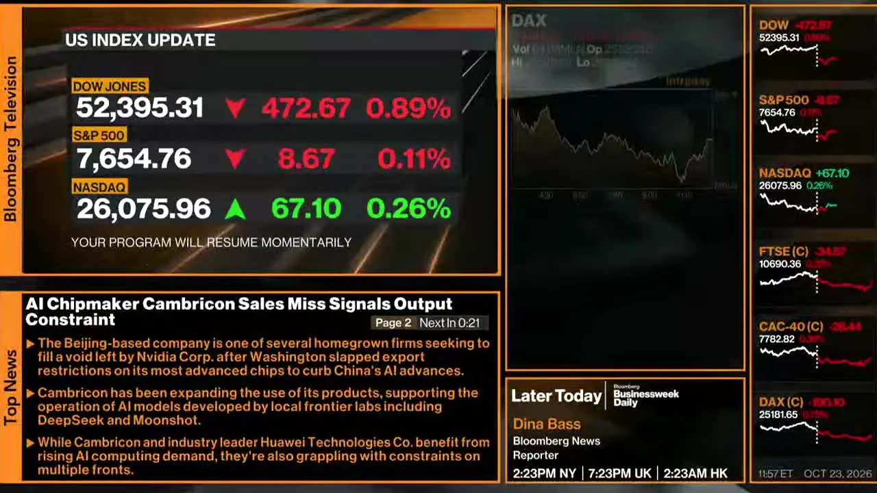 Bloomberg TV+ en direct