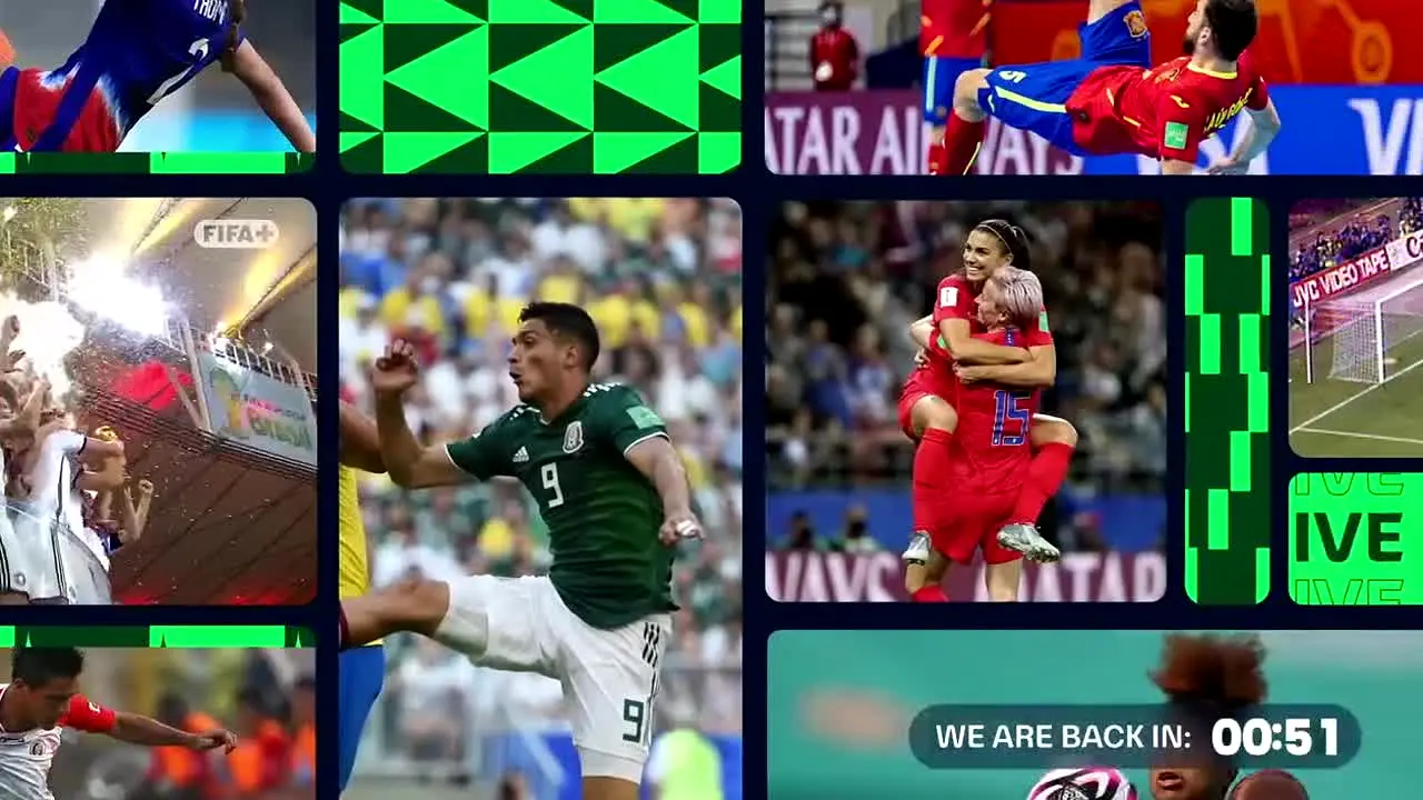 FIFA+ live