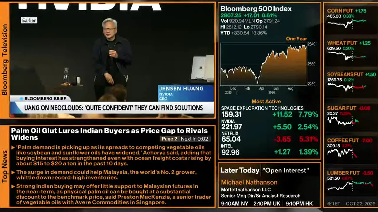 Bloomberg TV+ live