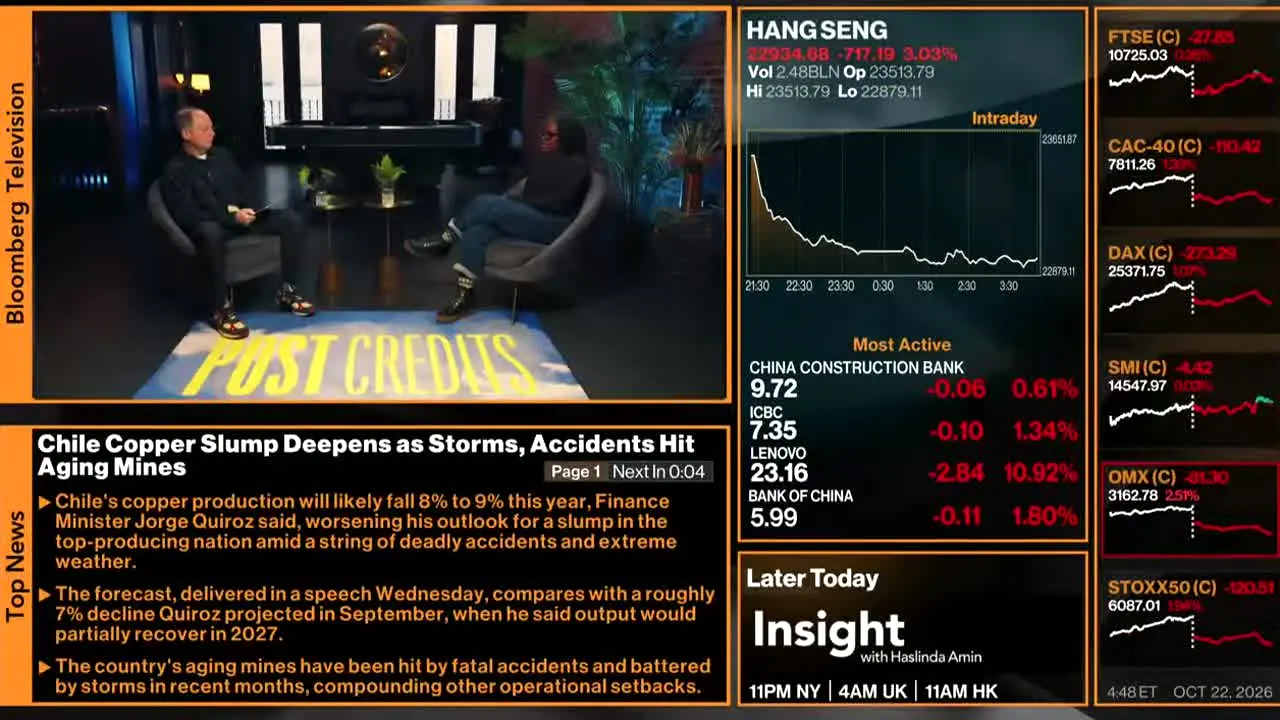 Bloomberg TV+ live