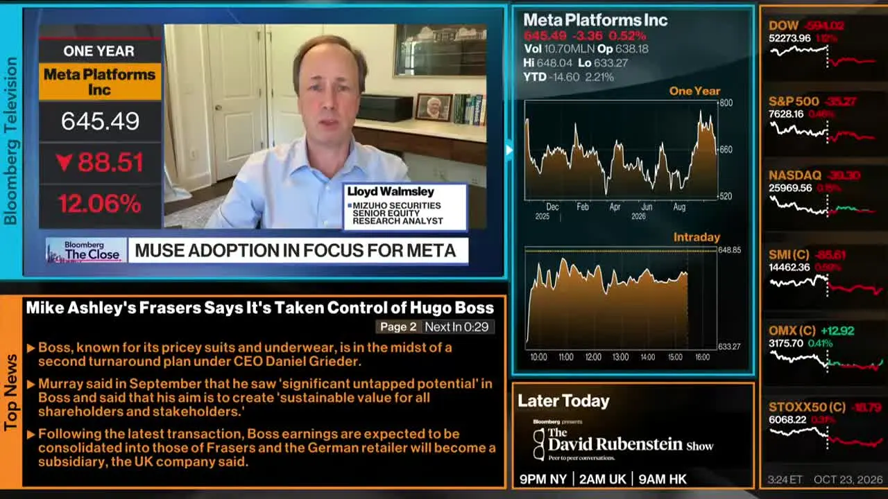 Bloomberg TV+ — прямой эфир