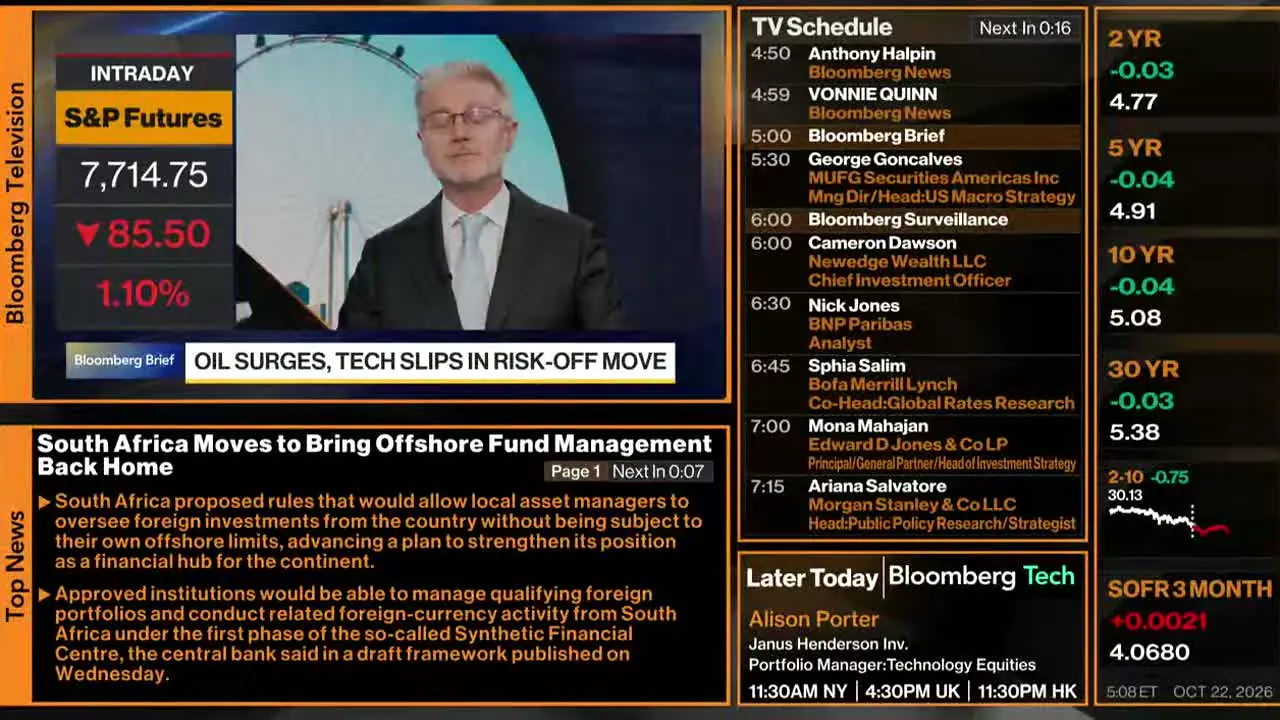 Bloomberg TV+ in diretta