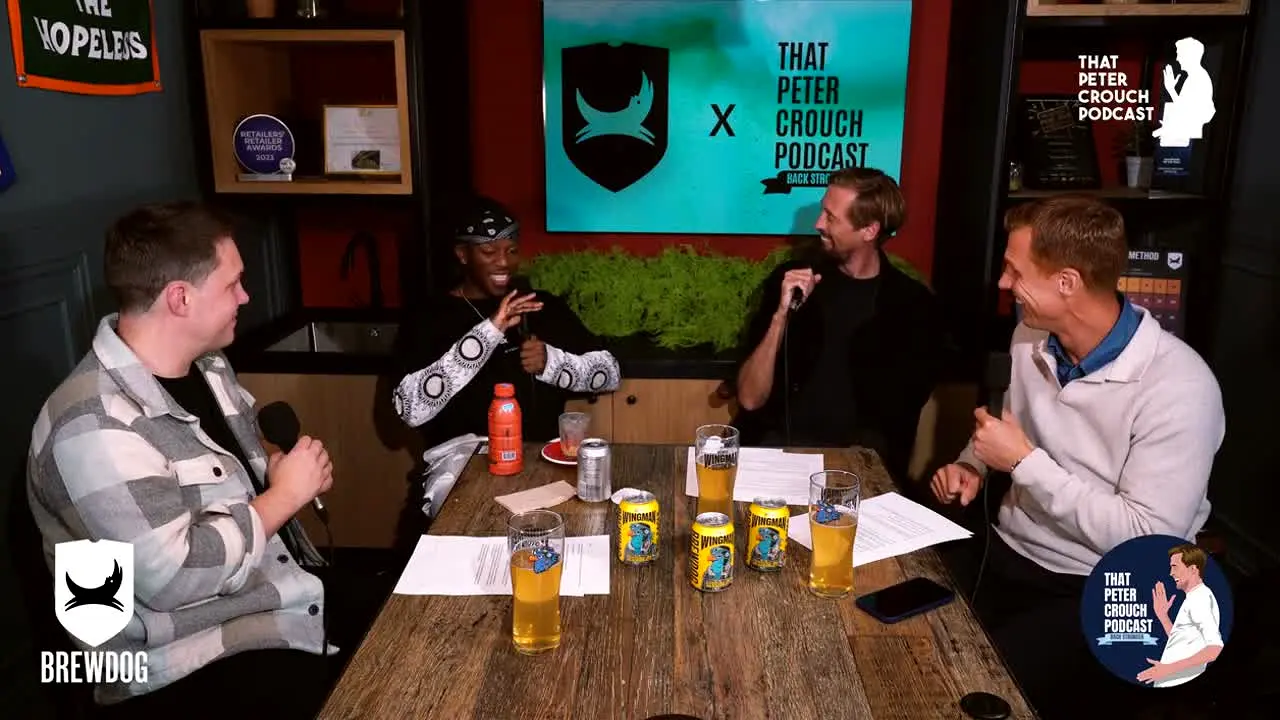 That Peter Crouch Podcast live