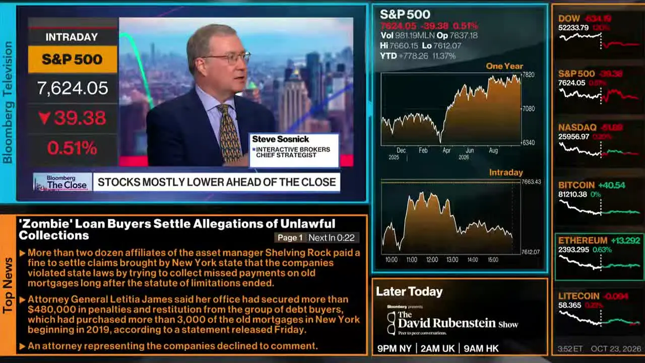 Bloomberg TV+ live