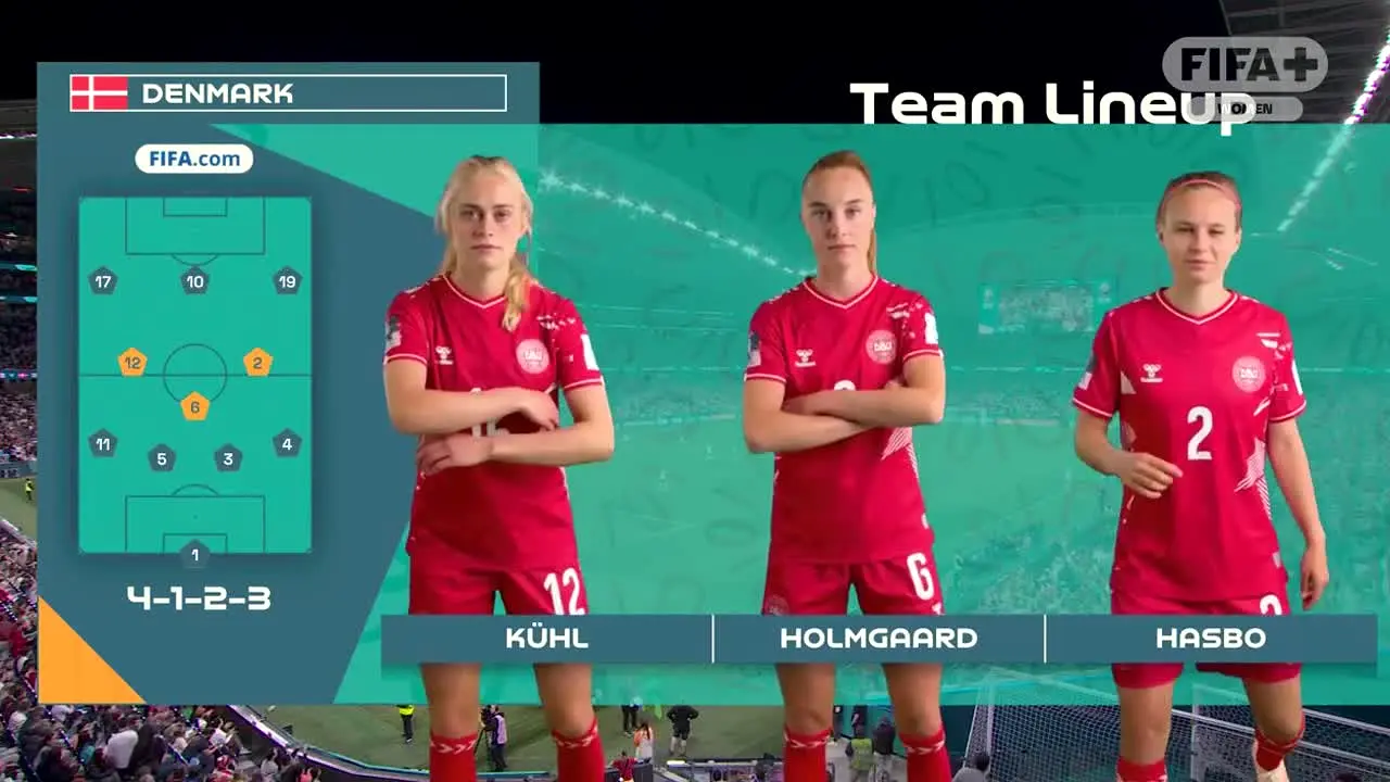 FIFA+ Women live