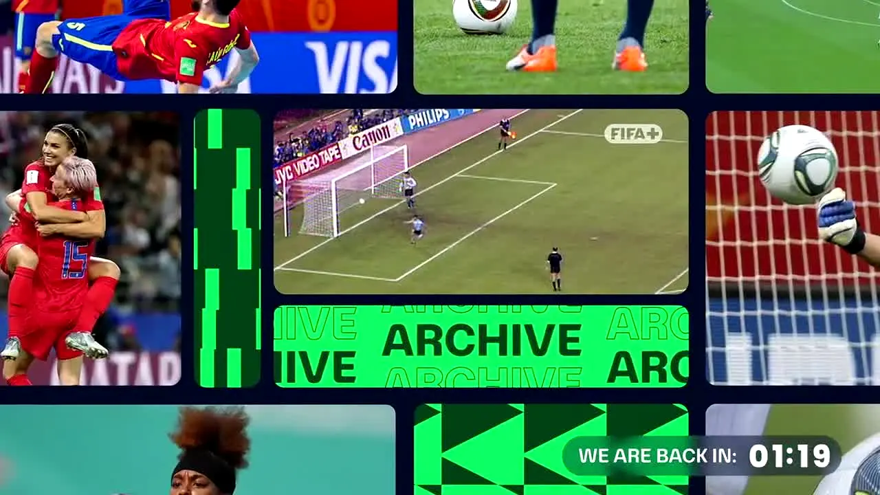 FIFA+ live