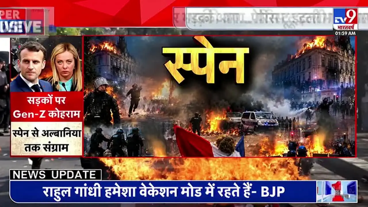 TV9 Bharatvarsh live