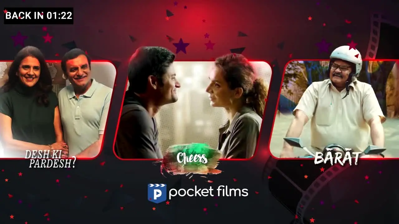 Pocket Films live