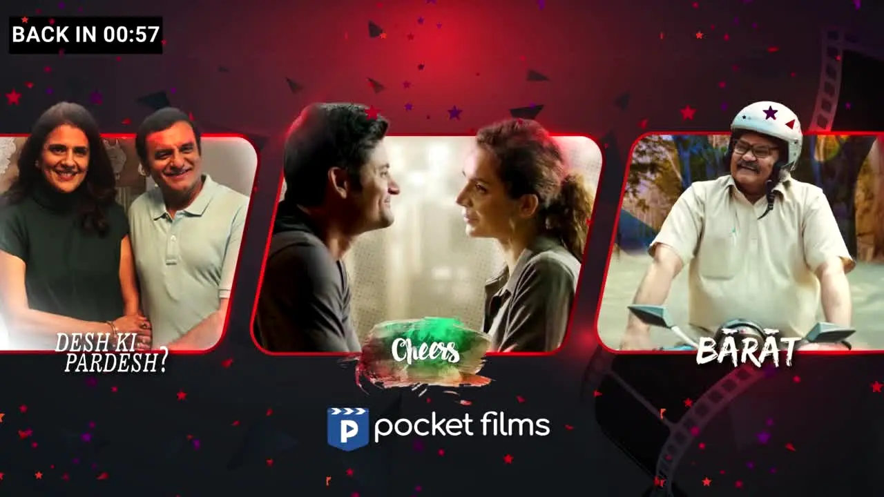 Pocket Films live