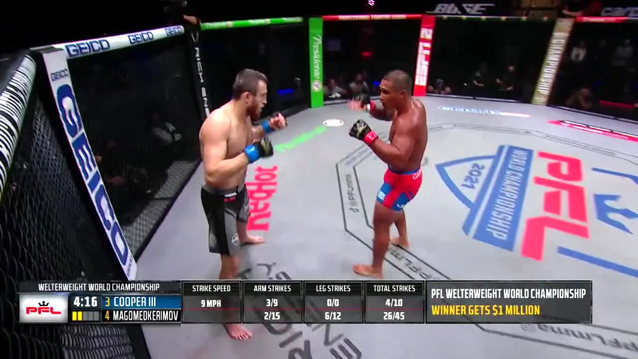PFL MMA en vivo
