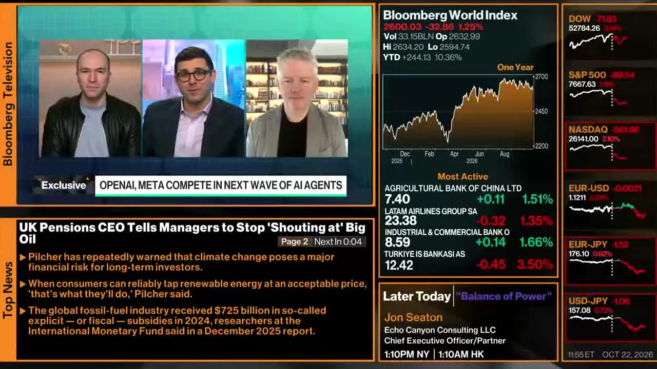 Bloomberg TV+ live