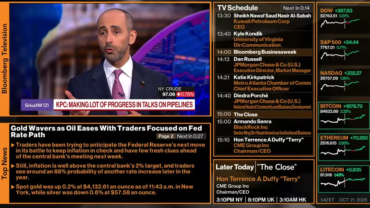 Bloomberg TV+ live