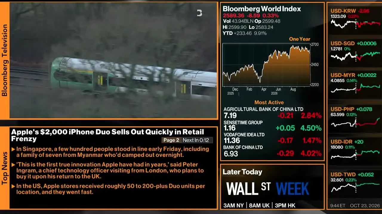 Bloomberg TV+ en direct