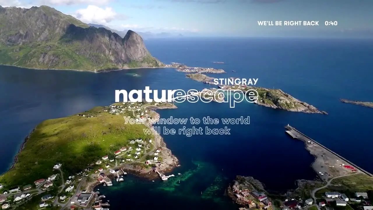Stingray Naturescape live
