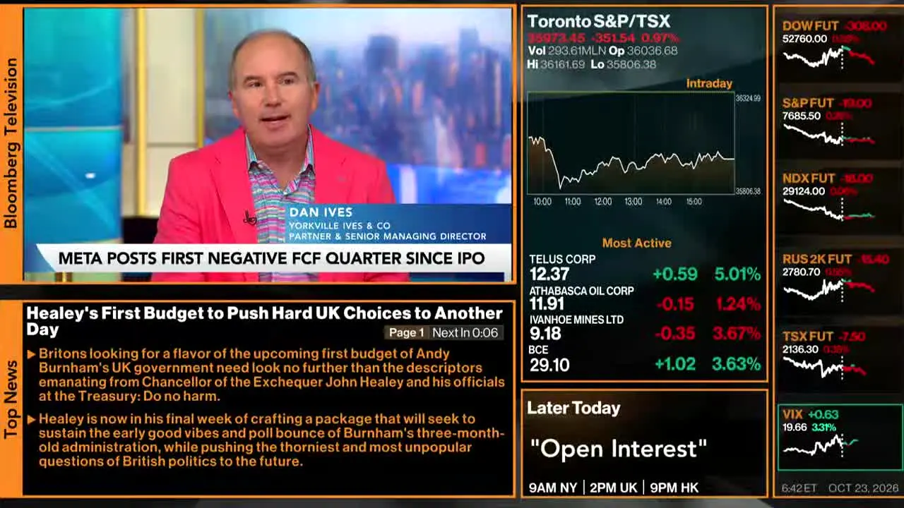 Bloomberg TV+ live