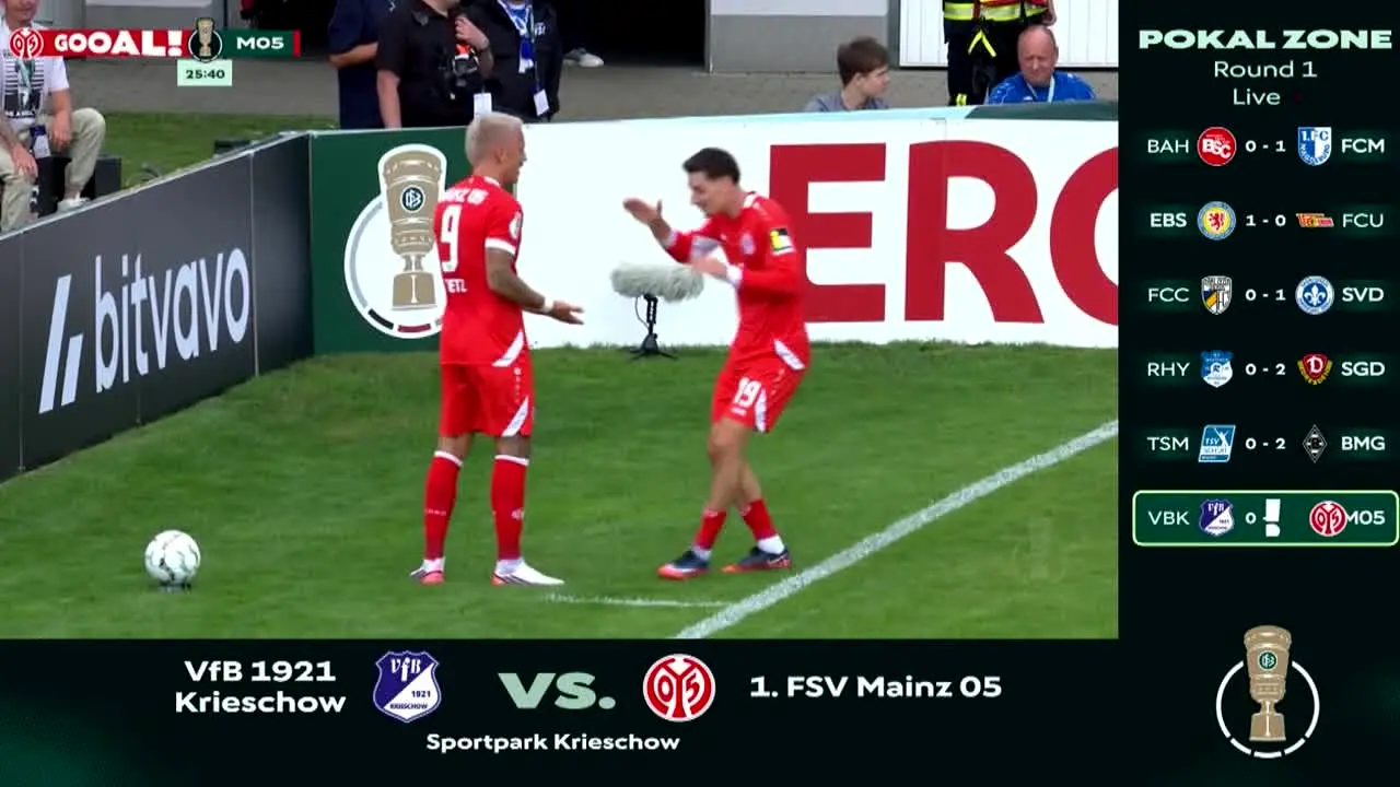 DFB Play TV live
