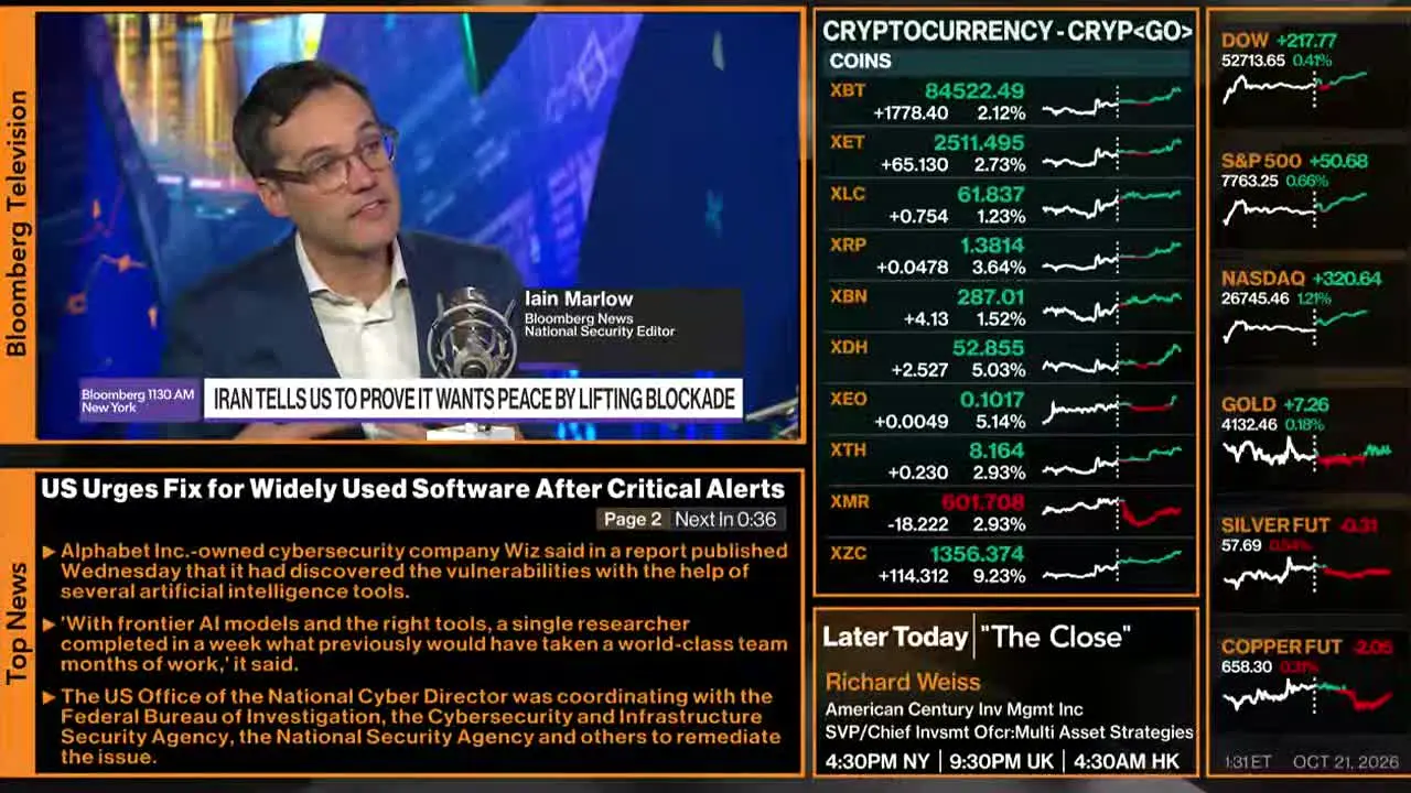 Bloomberg TV+ live