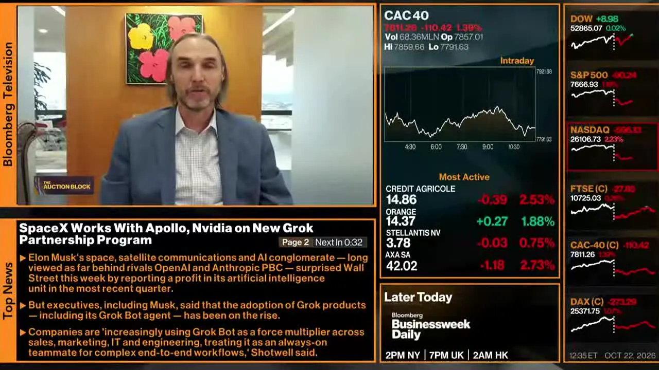 Bloomberg TV+ live
