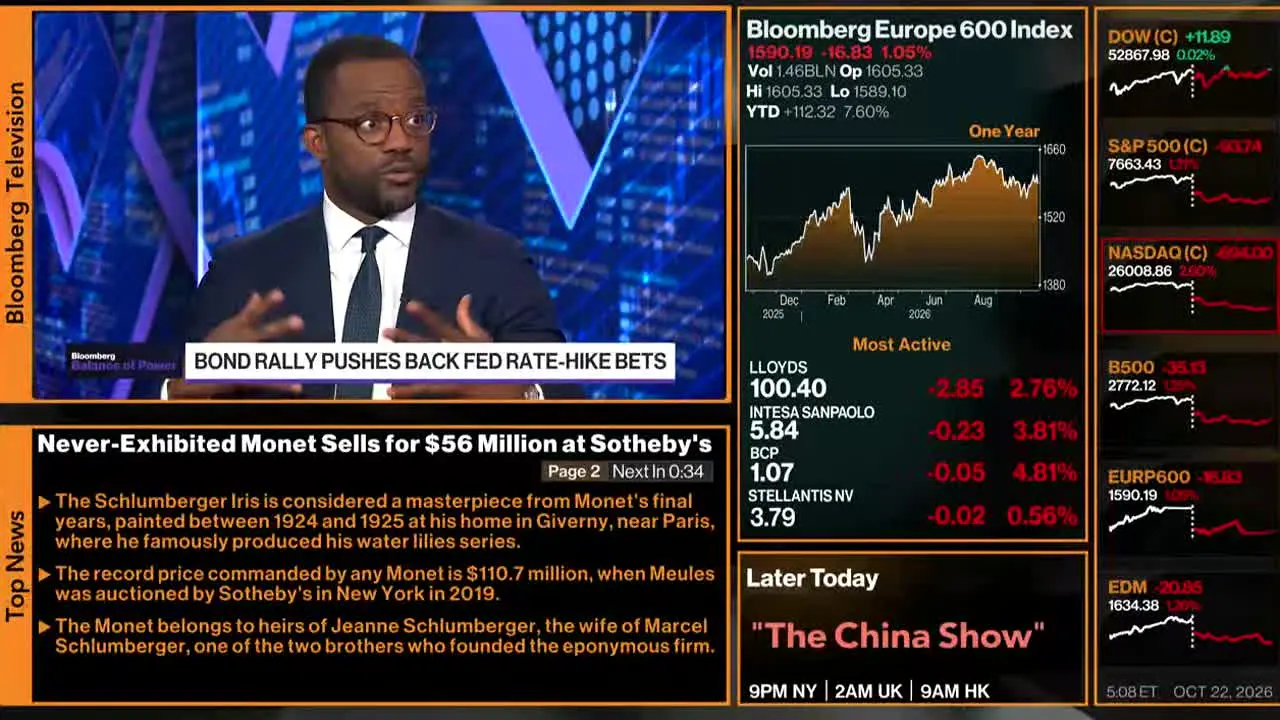 Bloomberg TV+ na żywo