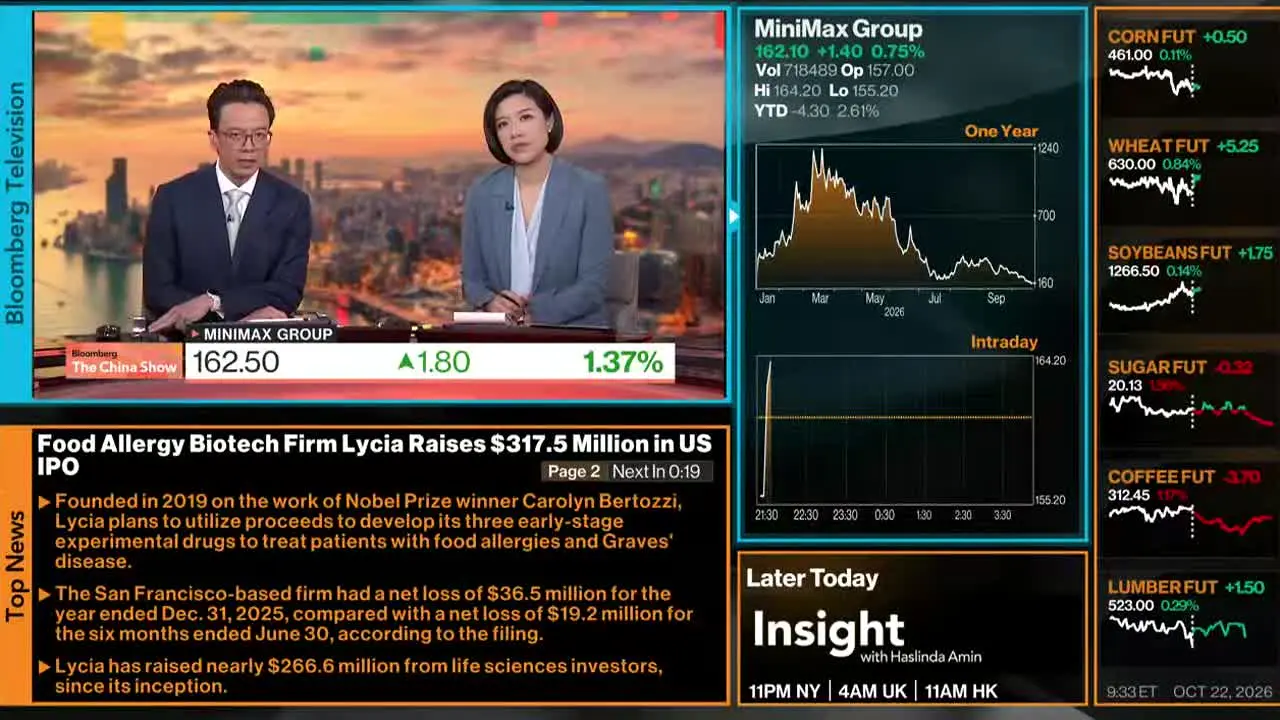 Bloomberg TV+ live