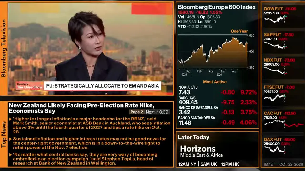 Bloomberg TV+ live
