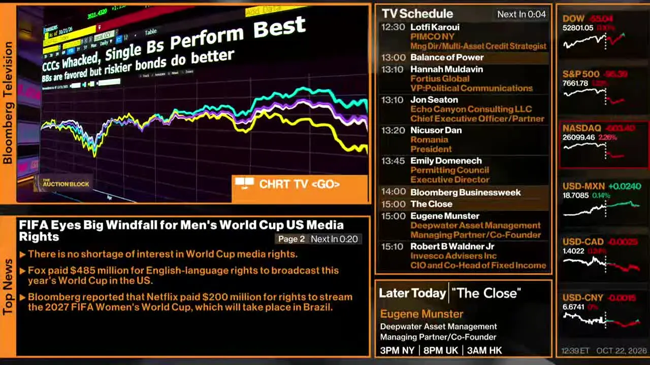 Bloomberg TV+ en direct