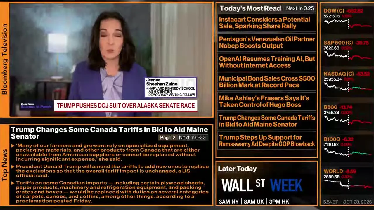 Bloomberg TV+ en direct