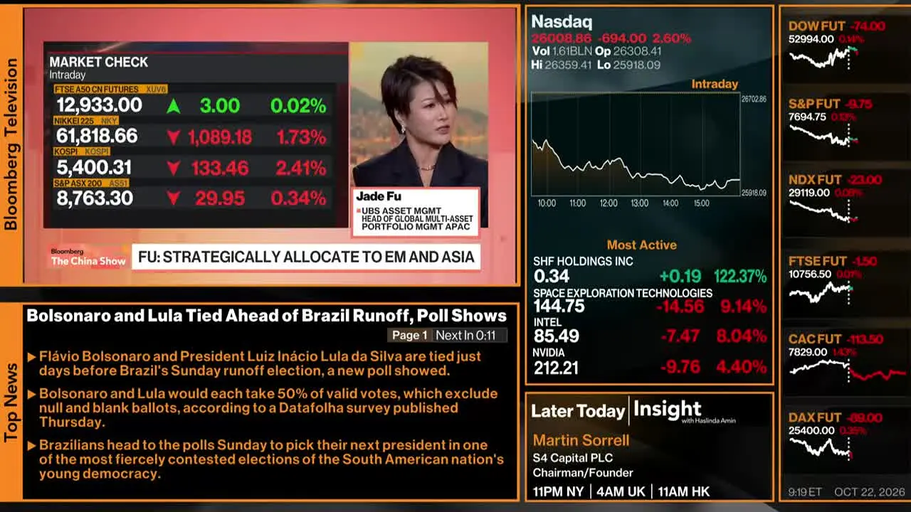 Bloomberg TV+ live
