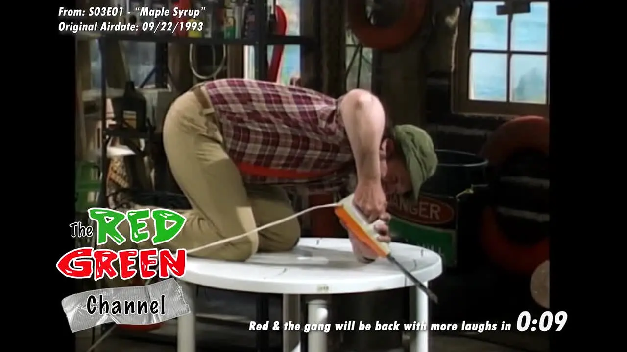 The Red Green Channel live