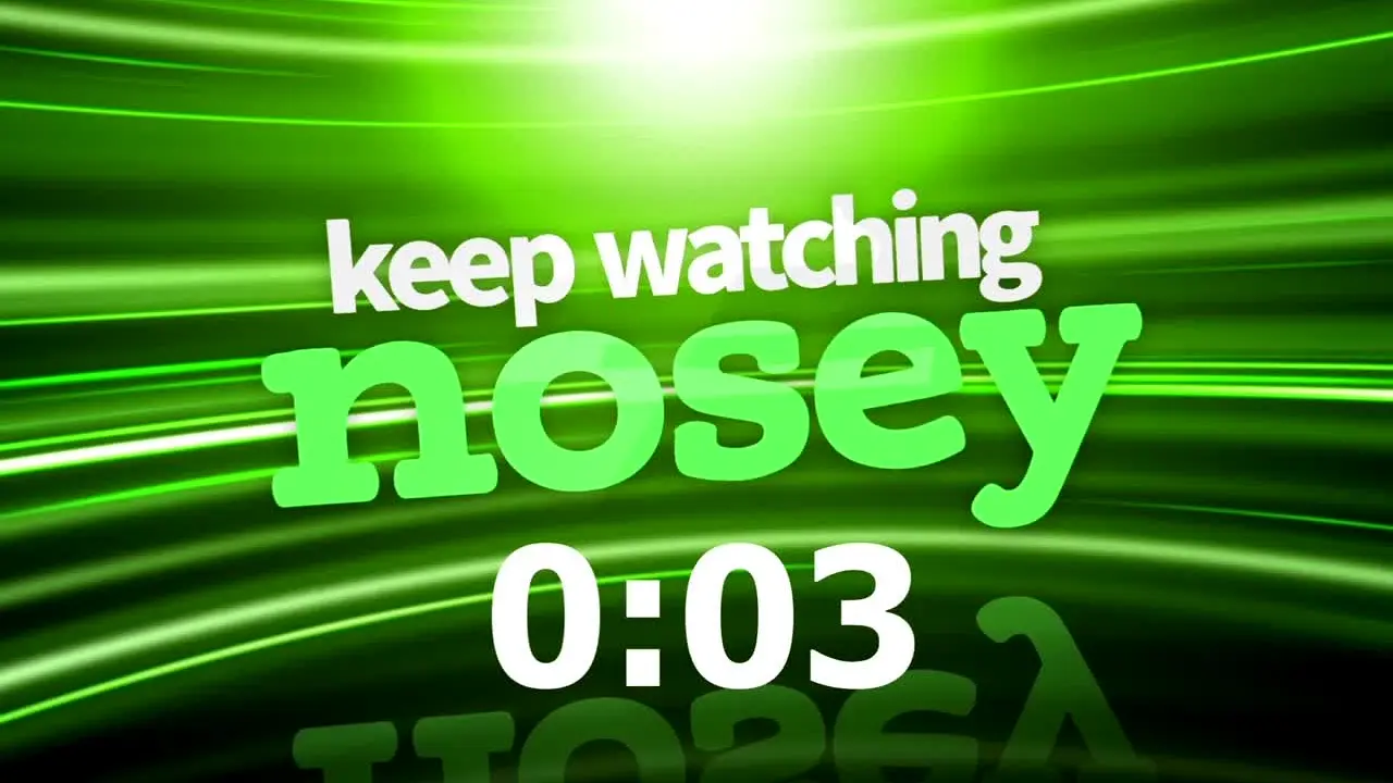 Nosey live
