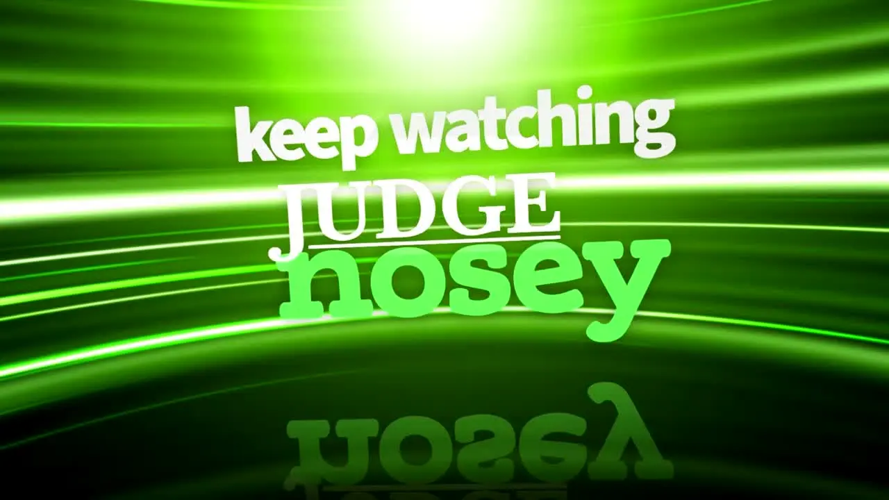 Judge Nosey live