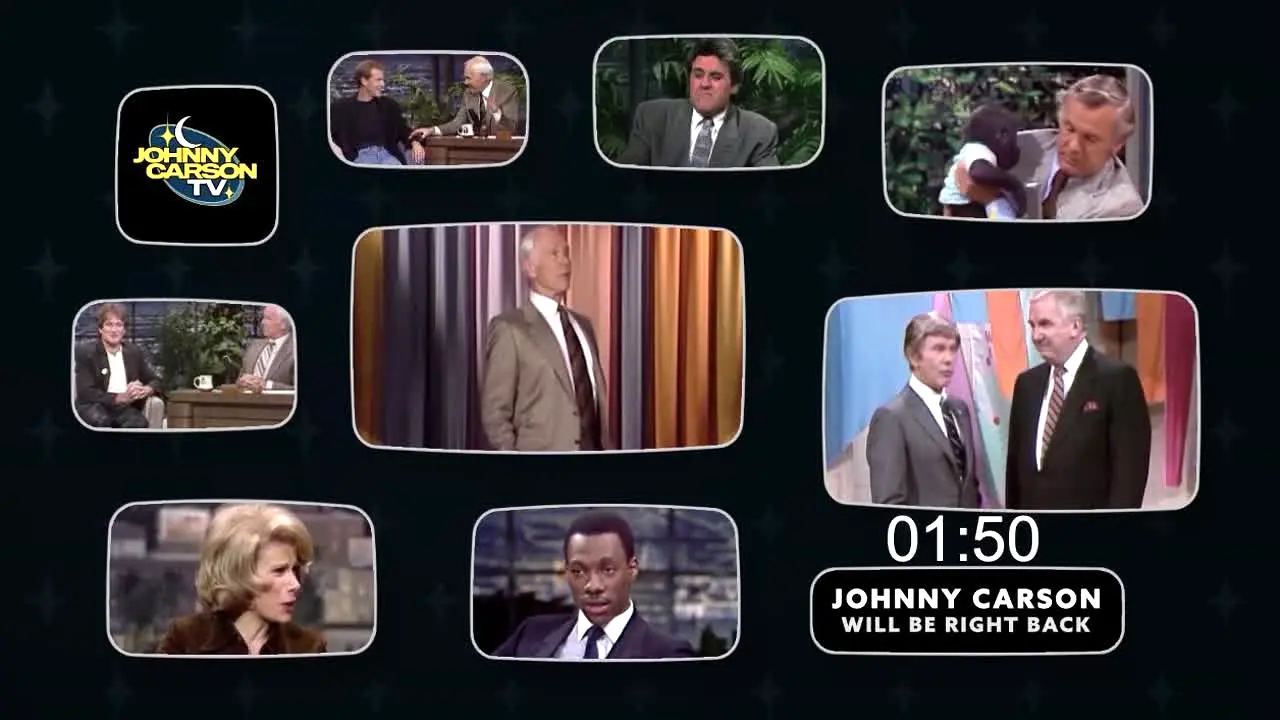 Johnny Carson TV en direct