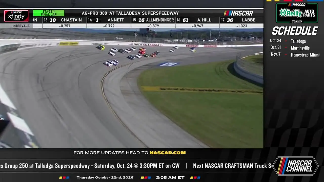 NASCAR in diretta