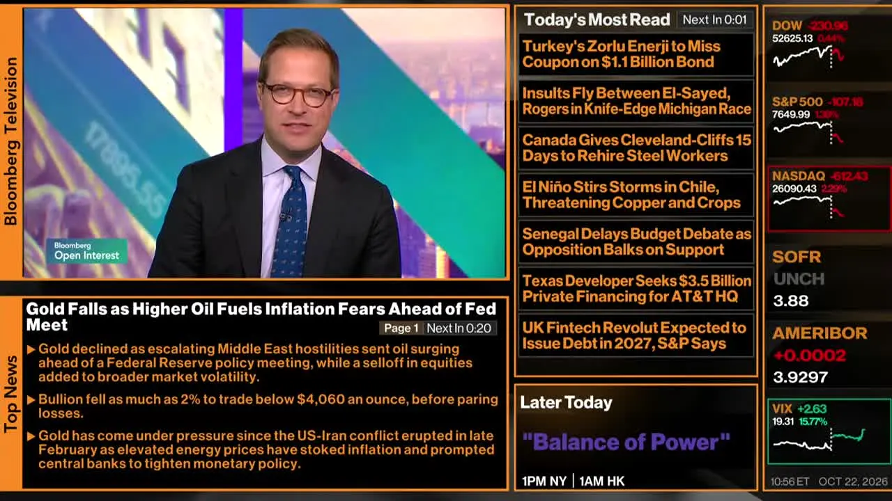 Bloomberg TV+ — прямой эфир