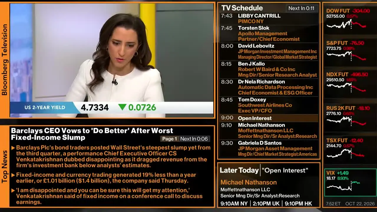 Bloomberg TV+ en direct