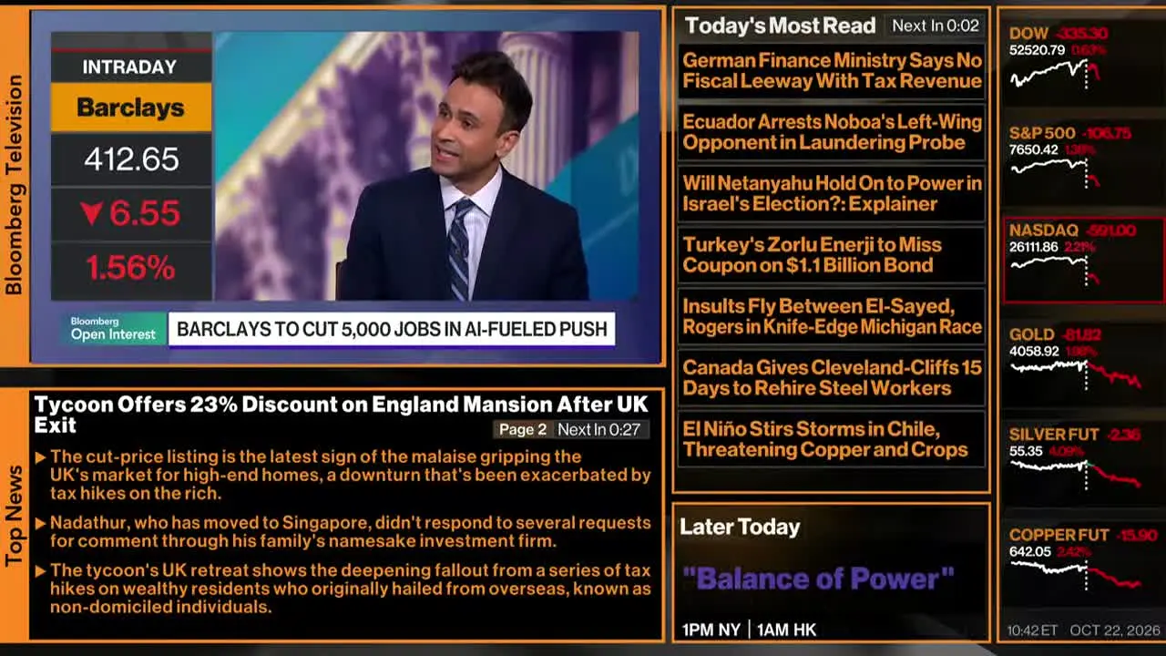 Bloomberg TV+ en direct