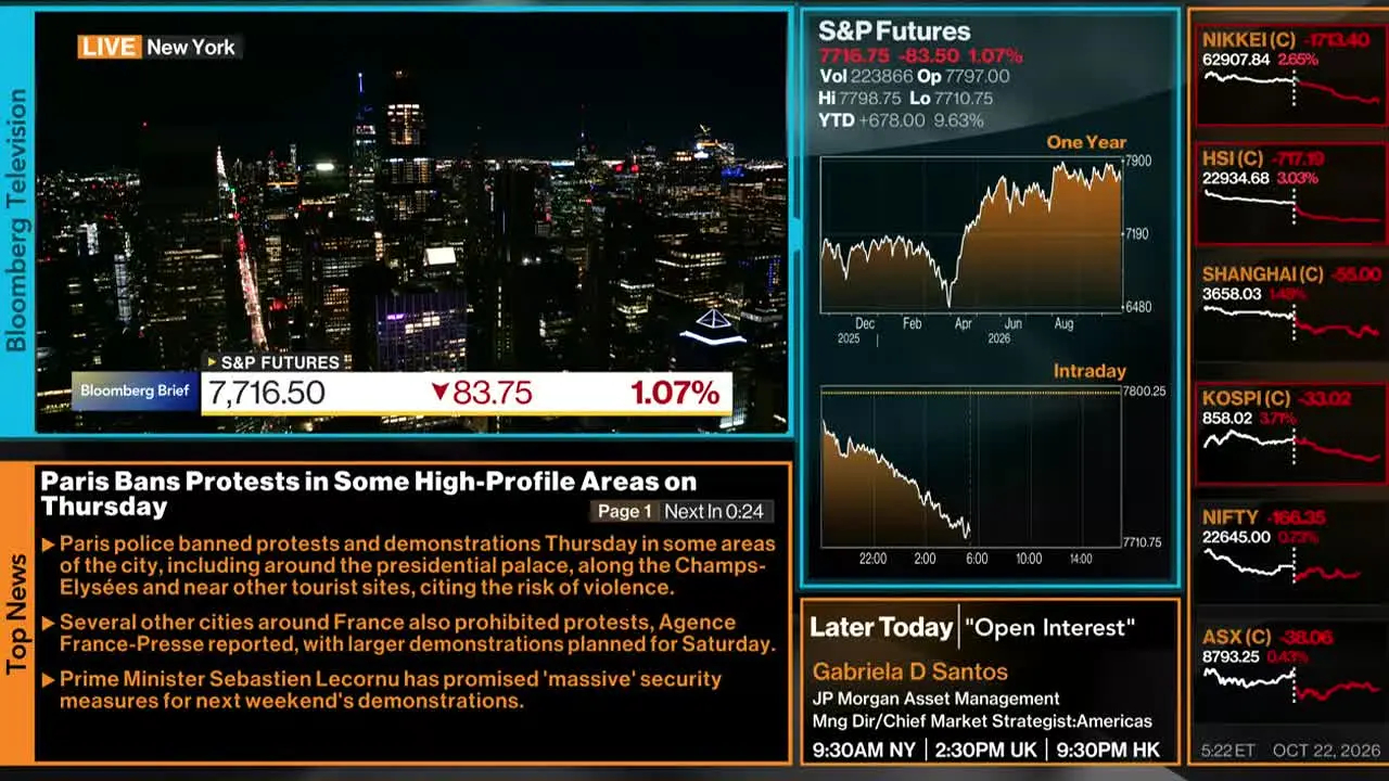 Bloomberg TV+ live