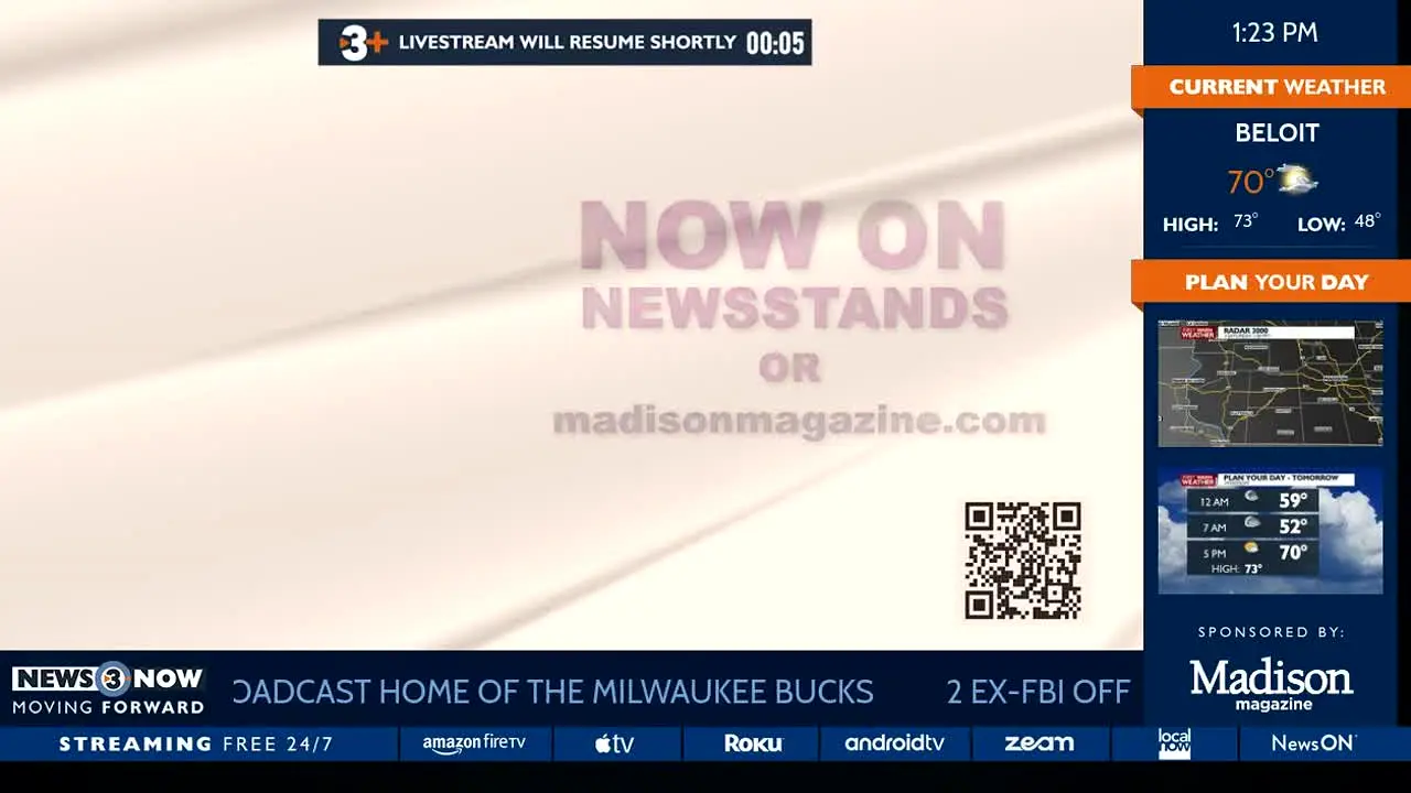 WISC Madison WI in diretta