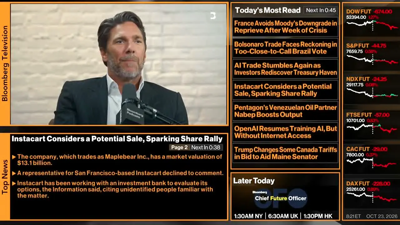 Bloomberg TV+ en direct