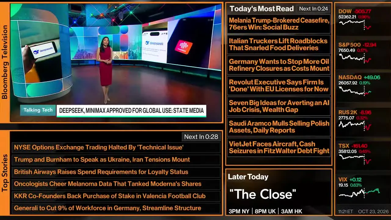 Bloomberg TV+ en direct